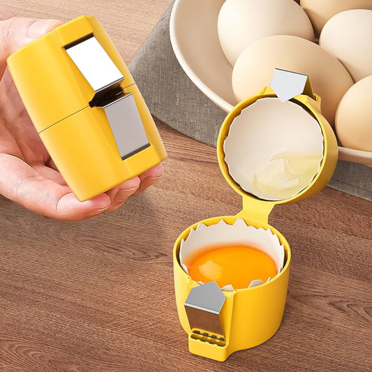 Egg Shell Opener & Cracker Tool | Multifunctional Egg Cutter & Separator for Kitchen & Baking